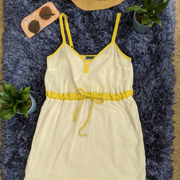 Anthropologie Dresses & Skirts - Anthropologie White Cotton Summer Dress